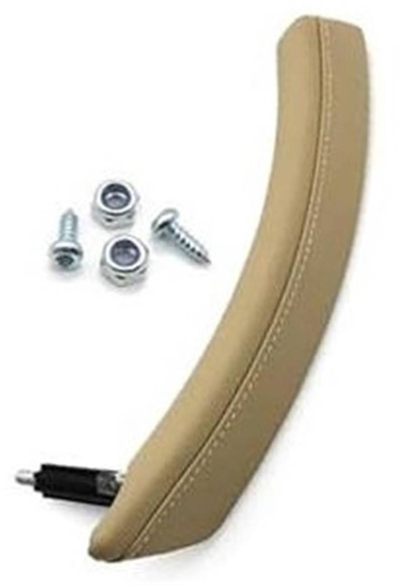 Pizgear 51416983868 LHD RHD Rechte Seite Vorne Hinten Innenzuggriff Armlehnenabdeckungsbaugruppe, for, 5er E60 E61 2006-2010 Auto-Innentürgriff(Black Front Left-beige) von Pizgear