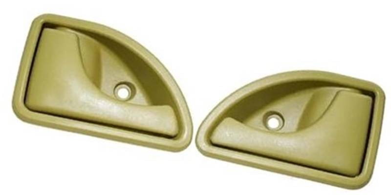 Pizgear 8200247802 8200259376 8200259377 8200247803, for Renault, for Kangoo 1997–2007, for Twingo 1993–2007, vorne Links rechts, Innentürgriff Auto-Innentürgriff(Black Front Left and Right) von Pizgear