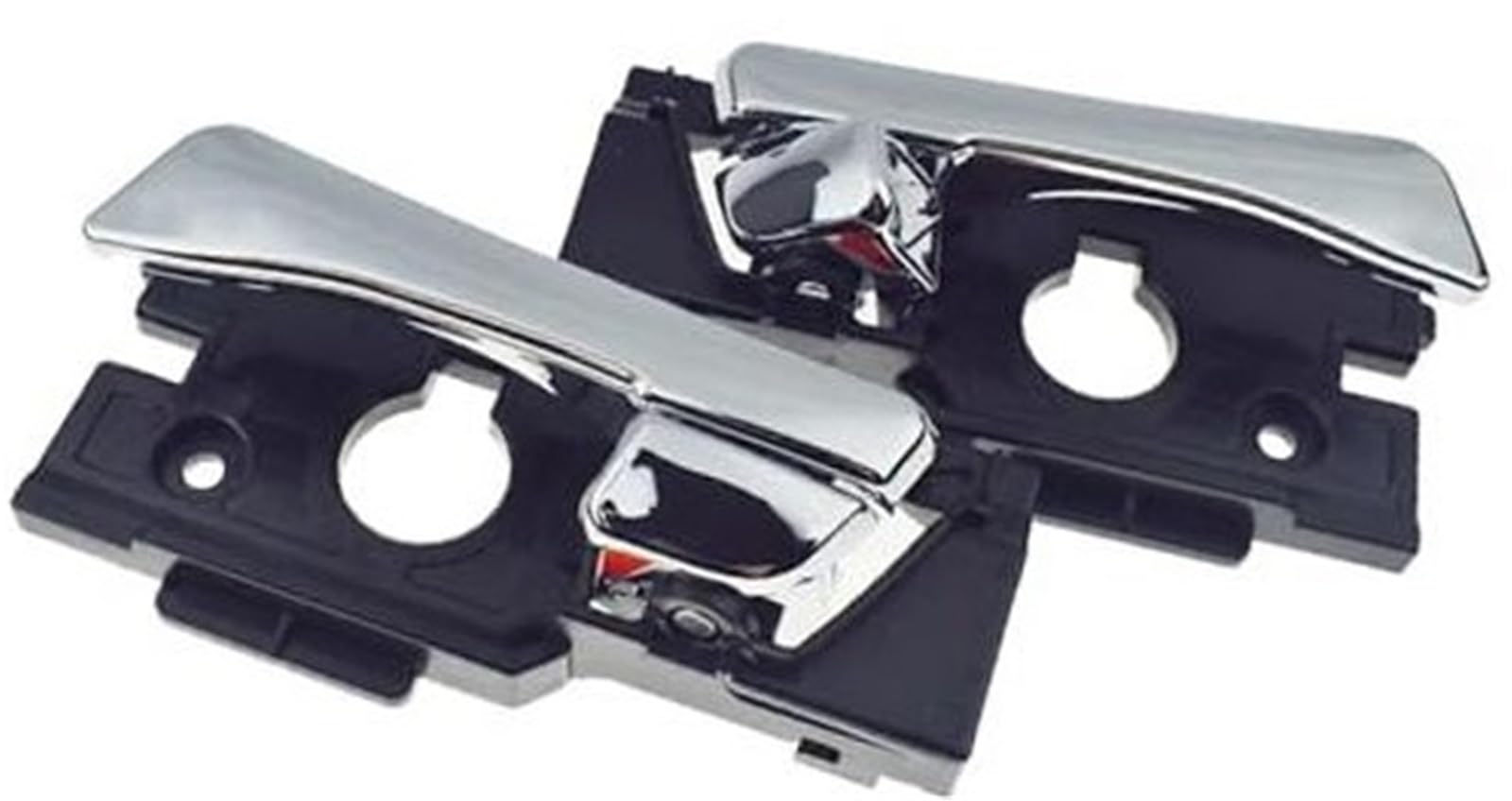 Pizgear 826101R000 826201R000 Vorne Hinten Links Rechts Innen Innen Tür Griff, for Hyundai, for Accent 2012 2013 2014 2015-2017 Auto-Innentürgriff(Black Front Pair 2pcs) von Pizgear