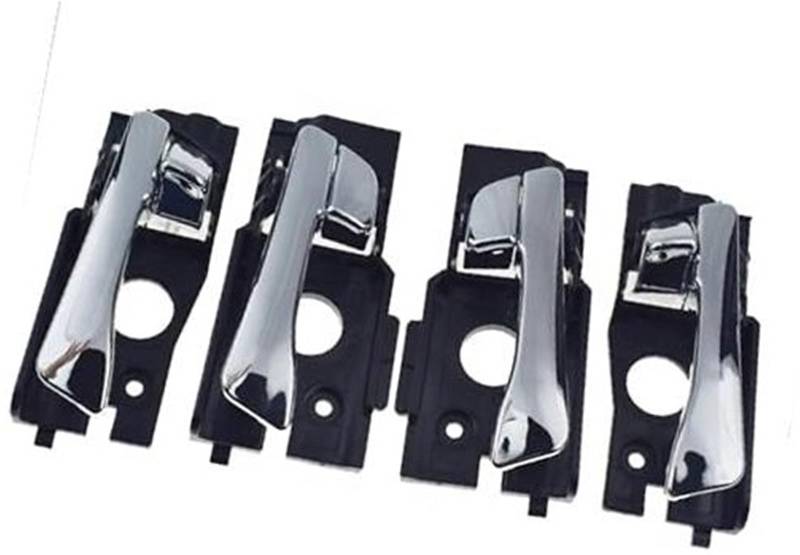 Pizgear 826101R000 826201R000 Vorne Hinten Links Rechts Innen Innen Tür Griff, for Hyundai, for Accent 2012 2013 2014 2015-2017 Auto-Innentürgriff(Black Front Rear 4pcs) von Pizgear
