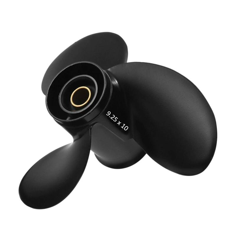 Pizgear 9,25 x 10 Aluminiumlegierung Außenbordbootpropeller 9,9–20 PS 48–897752A11 Propeller für Boote von Pizgear