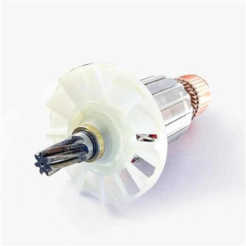 Pizgear AC220-240V Rotor, for Hitachi, PH65A PH-65A 85A 75A 95A Elektrische Spitzhacke Schlagbohrmaschine Anker Anker Zubehör 7 Zähne 9 Zähne Gartengeräte Anker Rotor Anker(Black 7teeth) von Pizgear
