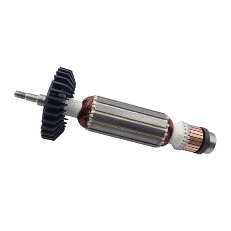 Pizgear AC220V-240V Anker Rotor Anker, for makita, Winkelschleifer GA4030 GA5030 GA4530 GA5034 GA4534 GA4031 PJ7000 GA4034 Gartengeräte Anker Rotor Anker(Black Armature Pro) von Pizgear