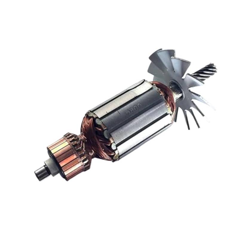 Pizgear Anker Rotor Stator, for makita, 5800NB 5806B 5802NB Elektrische 9 zähne Garten Säge Anker Rotor Anker Spule Ersatzteile Gartengeräte Anker Rotor Anker(Black Stator) von Pizgear