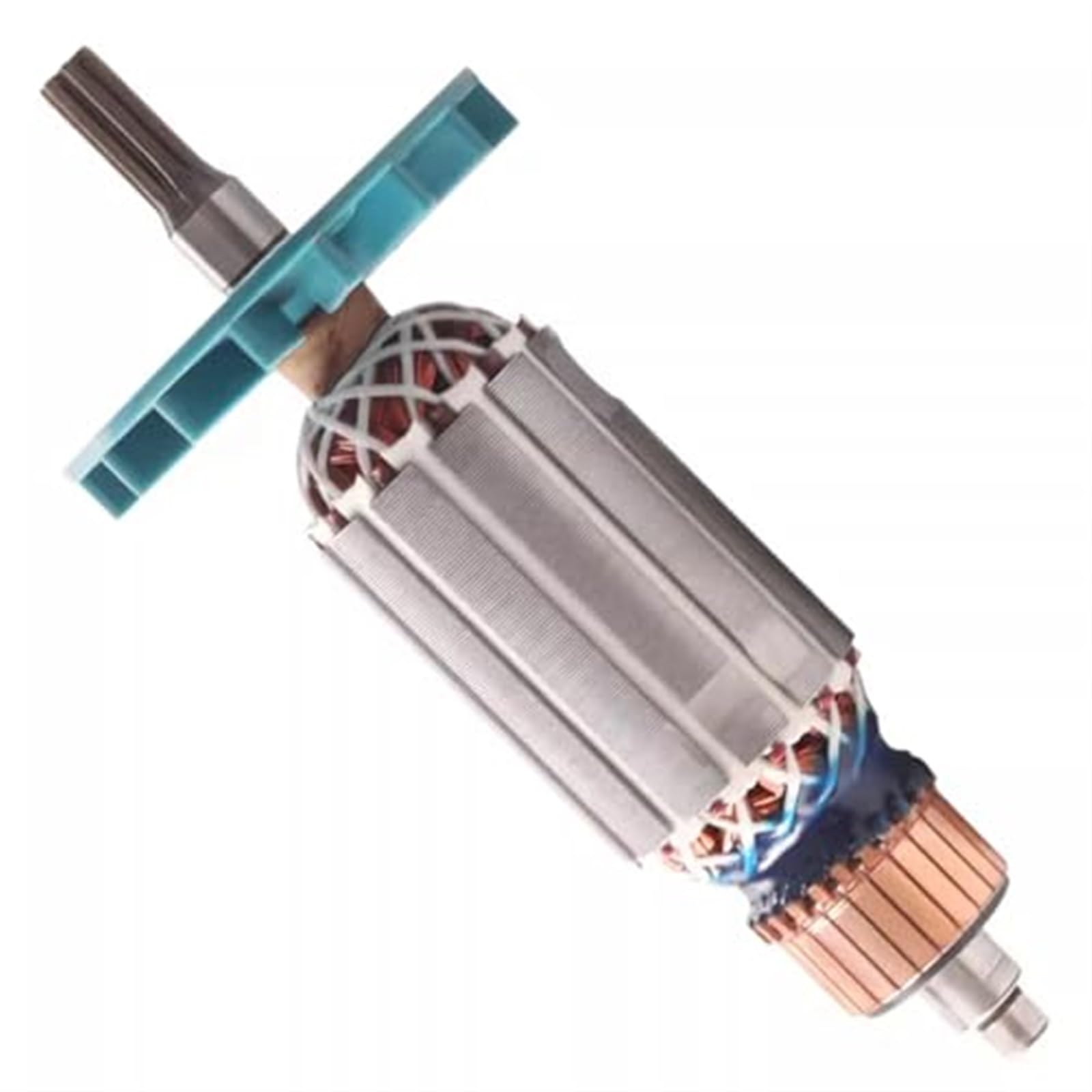 Pizgear Anker Rotor for P1B-DV-24C P1B-DV-S14 S24A E24 Elektrische Schlüssel Anker Rotor Anker Stator Spule Ersatz Zubehör Gartengeräte Anker Rotor Anker(Black Stator) von Pizgear