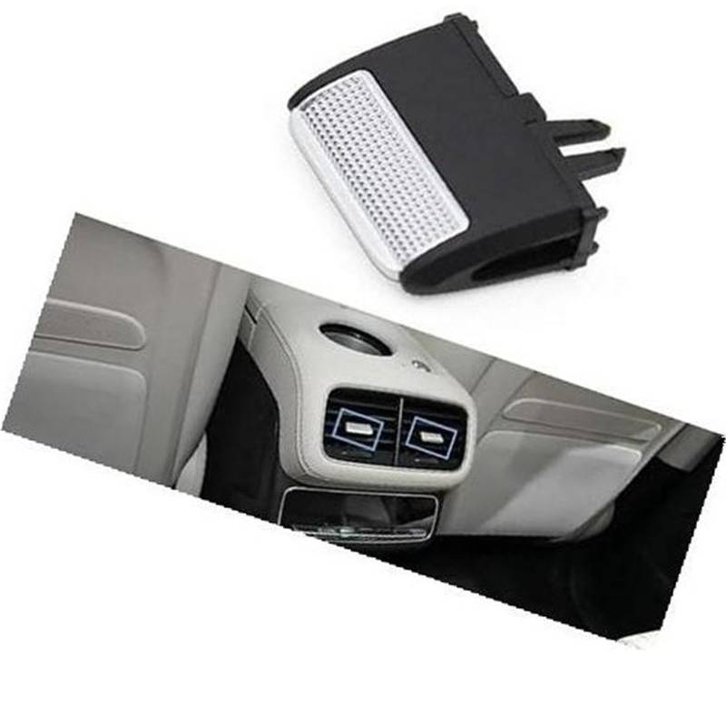 Pizgear Armaturenbrett-Entlüftungsgitter, Auto-Armaturenbrett vorne und hinten, AC-Entlüftungsgitter, Laschenclip-Schieber, for Mercedes-Benz, W167 GLS GLE 350 400 450 500 580 2020–2022 Auto-Lüftungsc von Pizgear