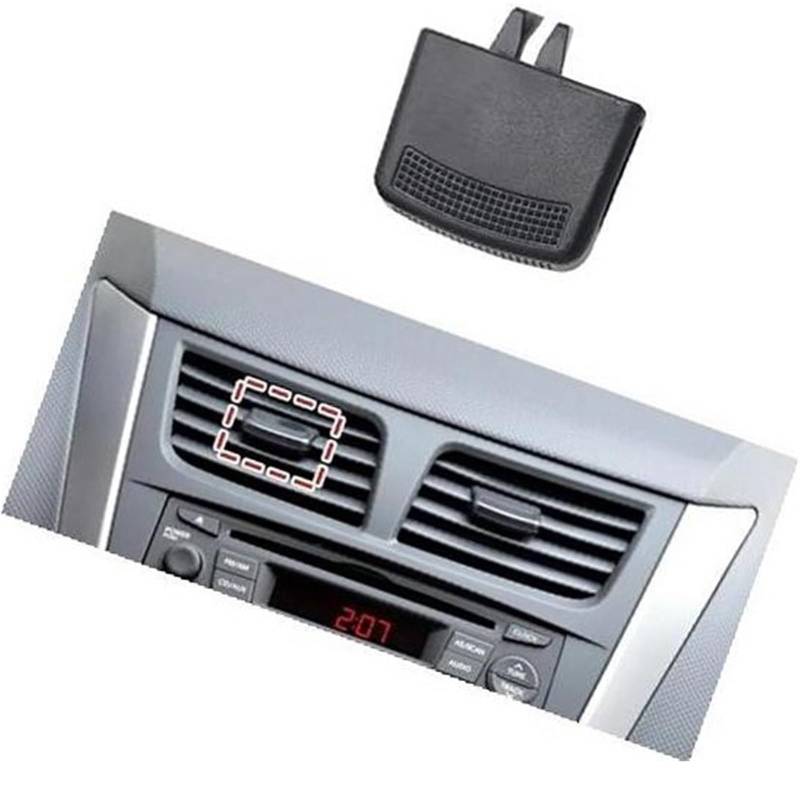 Pizgear Armaturenbrett-Entlüftungsöffnung, Auto-Entlüftungsgitter, Laschenclip, Klimaanlagenauslass, for Hyundai, for Verna, for Solaris 2010–2016 Auto-Lüftungsclip(Black NO.2) von Pizgear