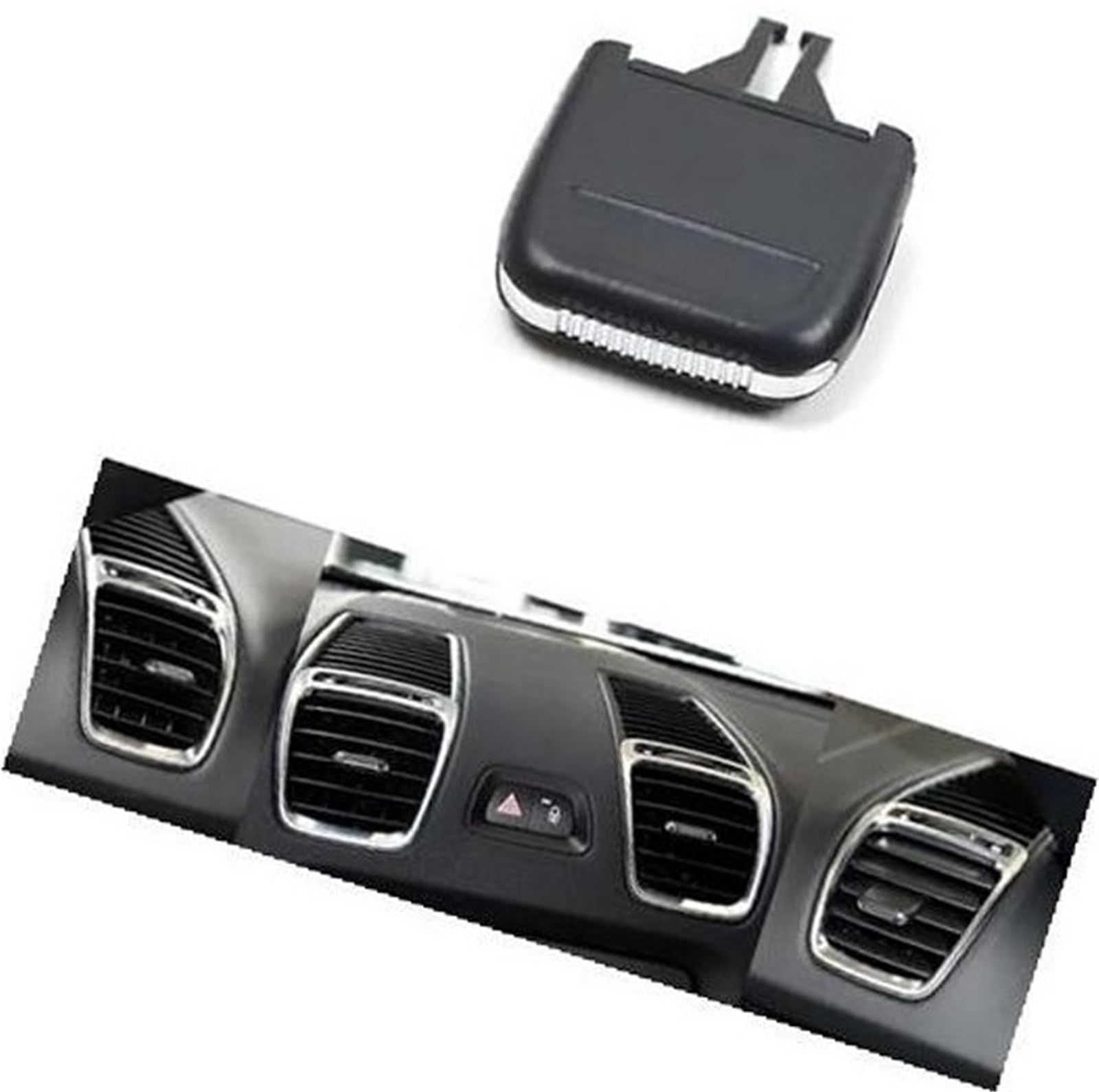 Pizgear Armaturenbrett-Entlüftungsöffnung, Auto-Frontklimaanlage, AC-Entlüftungsgitter, Auslasslasche, Clip-Schieber, for Boxster, for Cayman 2013–2020, for Carrera, 2008–2018 Auto-Lüftungsclip(Black Pizgear Armaturenbrett-Entlüftungsöffnung, Auto-Frontklimaanlage, AC-Entlüftungsgitter, Auslasslasche, Clip-Schieber, for Boxster, for Cayman 2013–2020, for Carrera, 2008–2018 Auto-Lüftungsclip(Black von Pizgear