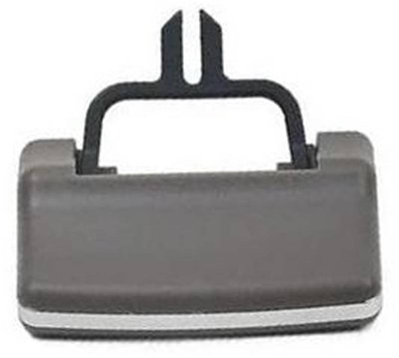 Pizgear Armaturenbrett-Entlüftungsöffnung, Auto-Frontklimaanlagen-Auslassschieber, AC-Entlüftungsgitter, Lasche, Clip-Paddel, for Mercedes-Benz, ML GL W164 300 350 450 500 Auto-Lüftungsclip(BLACK Brow von Pizgear