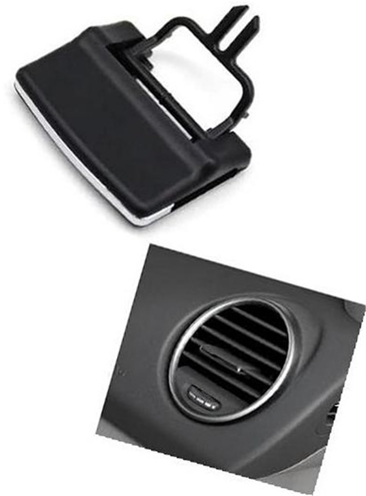 Pizgear Armaturenbrett-Entlüftungsöffnung, Autozubehör, Armaturenbrett-Klimaanlagen-Auslass-Pick, AC-Entlüftungsgitter-Laschenclip, for Mercedes, for Benz, W164 X164 ML GL Auto-Lüftungsclip(Black 1pc) Pizgear Armaturenbrett-Entlüftungsöffnung, Autozubehör, Armaturenbrett-Klimaanlagen-Auslass-Pick, AC-Entlüftungsgitter-Laschenclip, for Mercedes, for Benz, W164 X164 ML GL Auto-Lüftungsclip(Black 1pc) von Pizgear