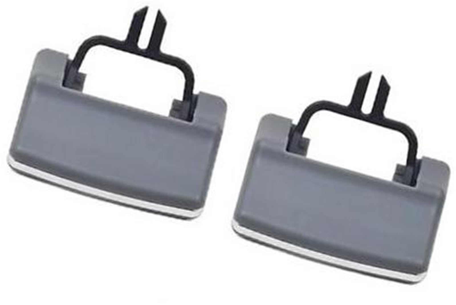 Pizgear Armaturenbrett-Entlüftungsöffnung, Autozubehör, Armaturenbrett-Klimaanlagen-Auslass-Pick, AC-Entlüftungsgitter-Laschenclip, for Mercedes, for Benz, W164 X164 ML GL Auto-Lüftungsclip(Gray 2pcs) Pizgear Armaturenbrett-Entlüftungsöffnung, Autozubehör, Armaturenbrett-Klimaanlagen-Auslass-Pick, AC-Entlüftungsgitter-Laschenclip, for Mercedes, for Benz, W164 X164 ML GL Auto-Lüftungsclip(Gray 2pcs) von Pizgear