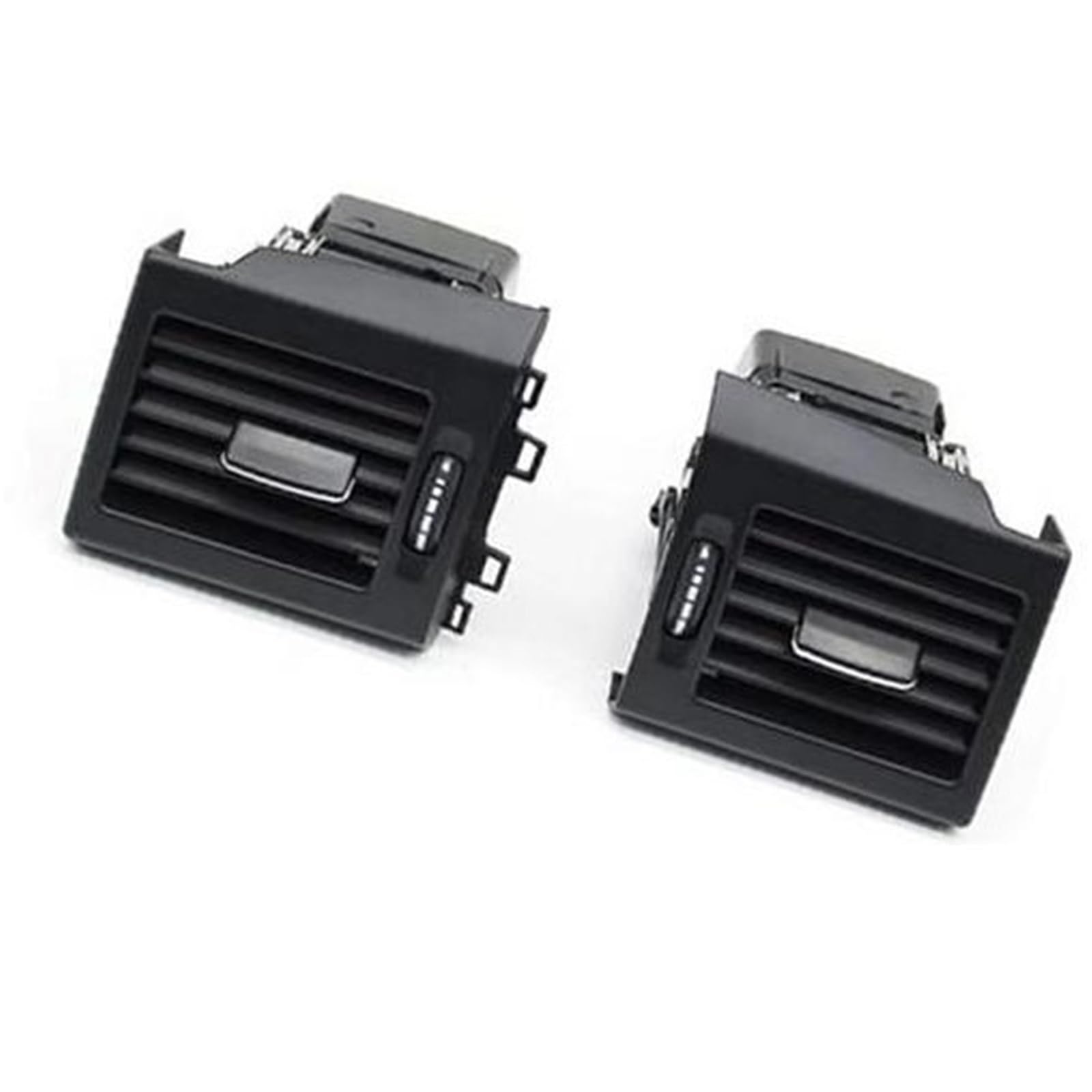 Pizgear Armaturenbrett Links rechts A/C-Entlüftungsauslassgitter, for, GLK-Klasse X204 180 200 220 350 2008 2009 2010 2011 2012 Lüftungsauslass für Autoklimaanlage(Black Pair) von Pizgear