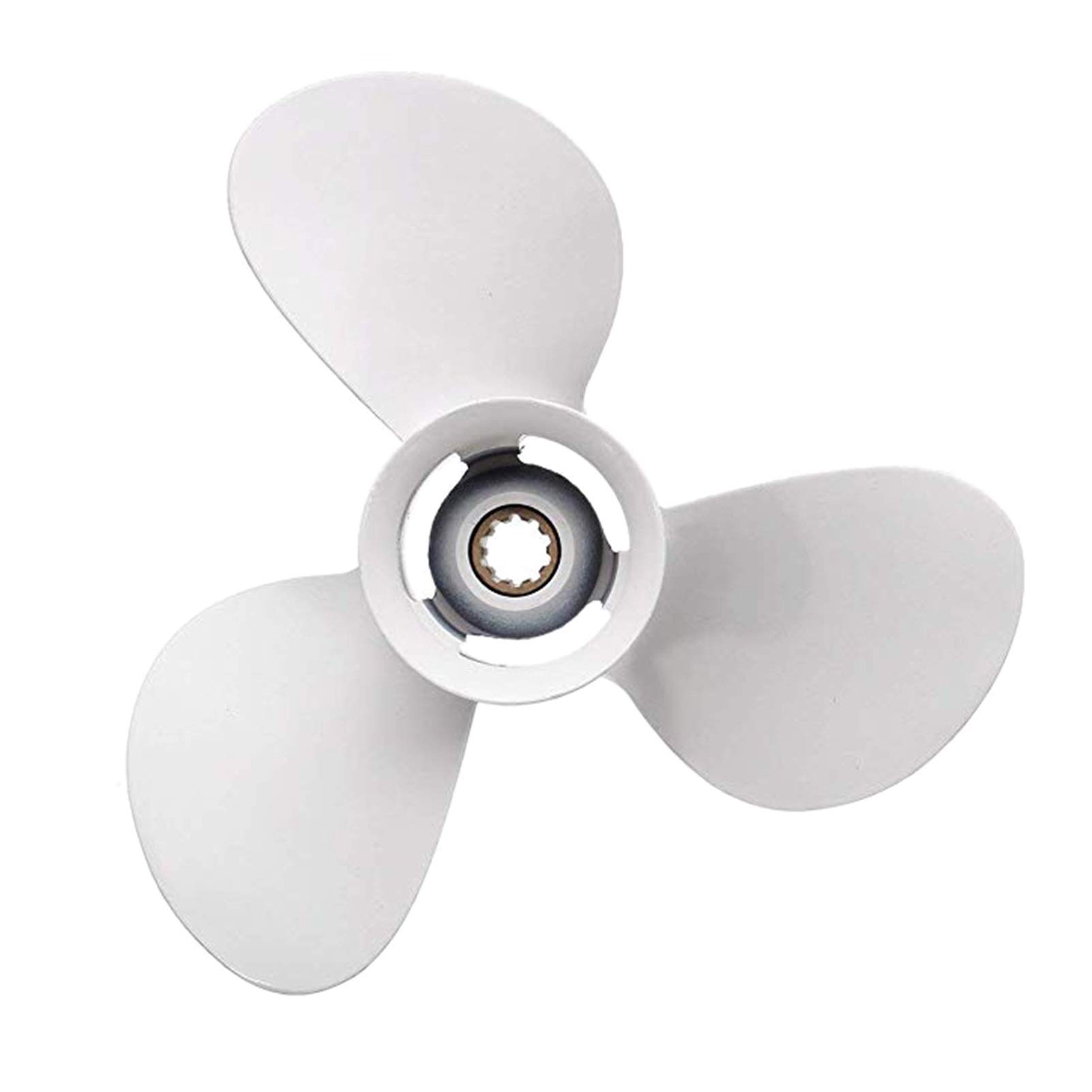 Pizgear Außenbordpropeller 664-45954-01-El 9-7/8 x 12 Passend for 20-30 PS Aluminiumlegierung 3-Blatt Schwarz 10 Spline-Zähne R Rotat Propeller für Boote Pizgear Außenbordpropeller 664-45954-01-El 9-7/8 x 12 Passend for 20-30 PS Aluminiumlegierung 3-Blatt Schwarz 10 Spline-Zähne R Rotat Propeller für Boote von Pizgear