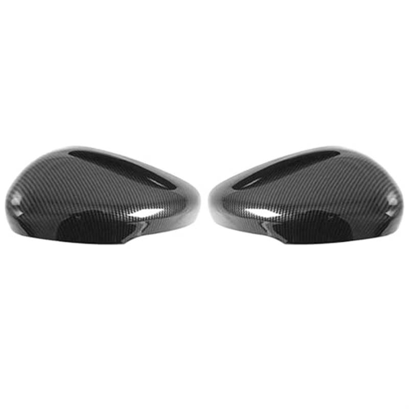 Pizgear Auto ABS Carbon Fiber Rückspiegelabdeckung Seitenspiegelkappe Dekoration, for Ford, Escape Kuga 2020 2021 Außenspiegel Ersatzteile Seitenspiegelkappen von Pizgear