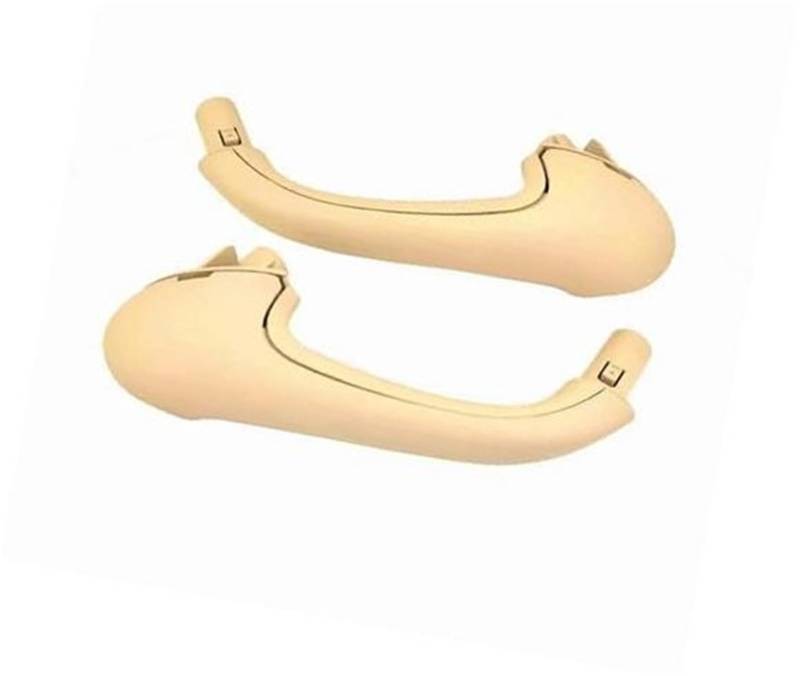 Pizgear Auto-Innenraum-Türgriff, Auto vorne Links rechts, Innentür-Zugträgerabdeckungen, Griffe, for, W203 C-Klasse 2000–2007 Auto-Innentürgriff(Beige Set) von Pizgear