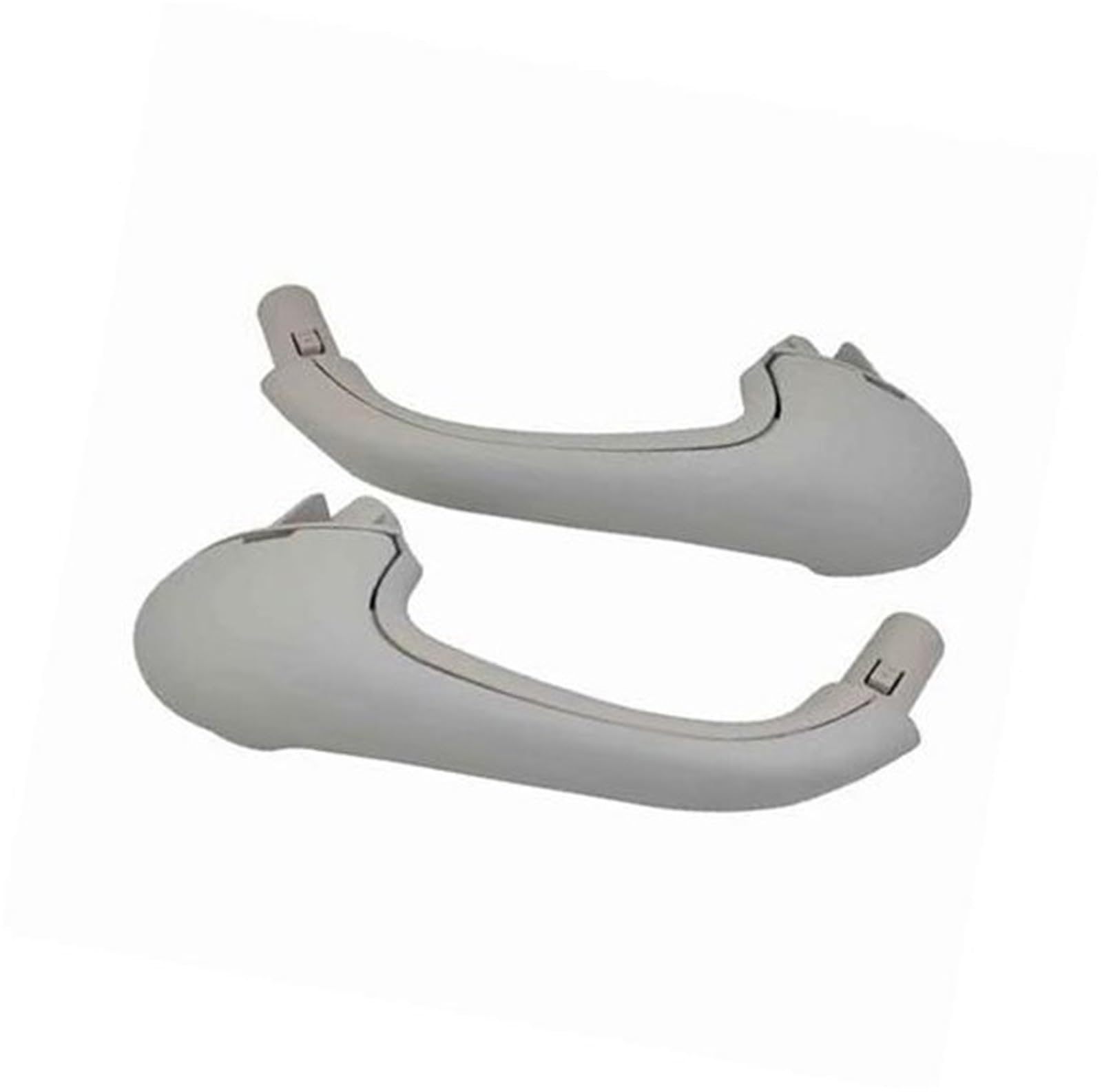 Pizgear Auto-Innenraum-Türgriff, Auto vorne Links rechts, Innentür-Zugträgerabdeckungen, Griffe, for, W203 C-Klasse 2000–2007 Auto-Innentürgriff(Black Gray Set) von Pizgear