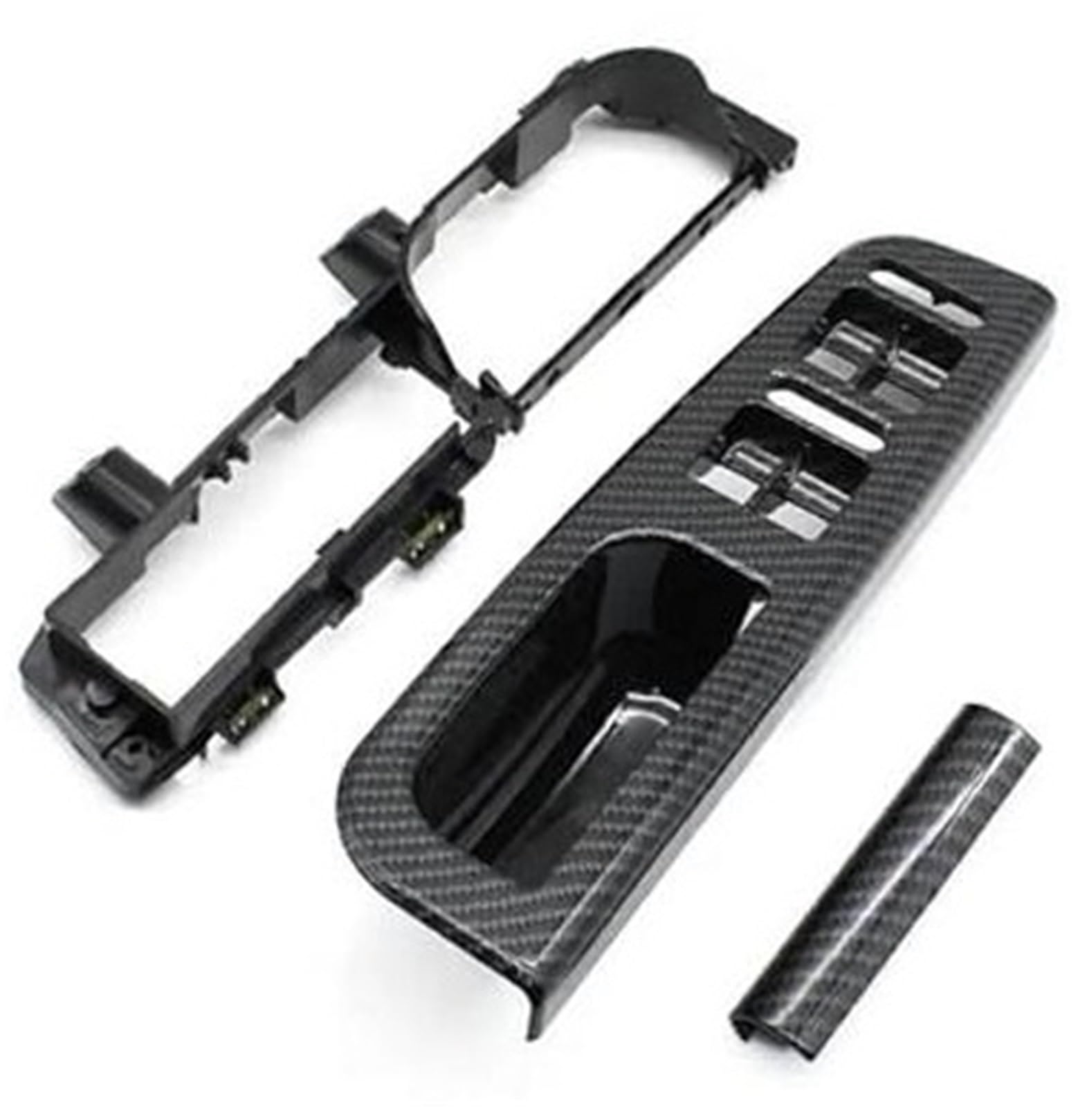 Pizgear Auto-Innenraum vorne hinten Links rechts Türgriff Haltegriff LHD, for VW, for Bora, for Golf, 4 MK4, for Jetta, 1999 2000 2001–2004 1J1867179A Auto-Innentürgriff(Black Lhd 3pcs) von Pizgear