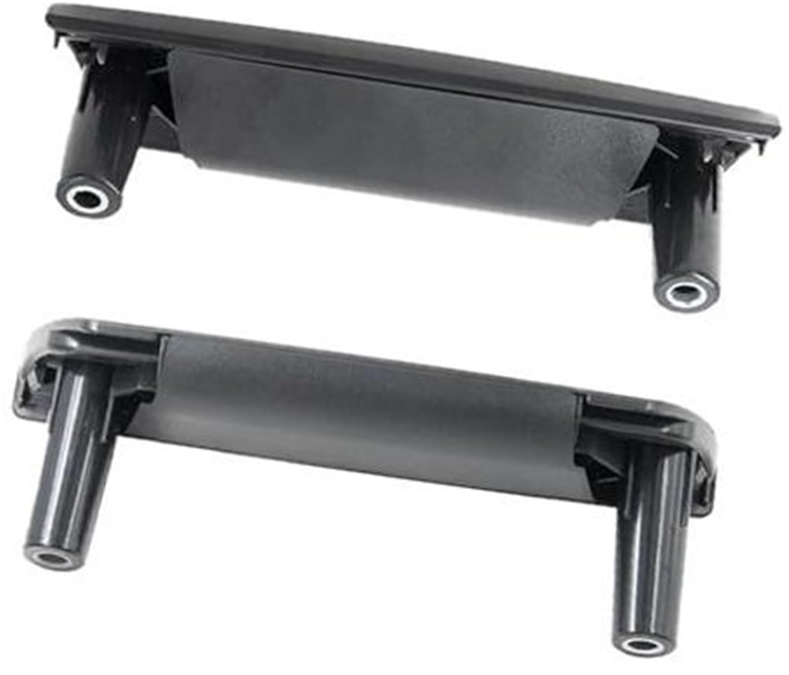 Pizgear Auto-Innentürgriff, for VW, T5 for Transporter 2003–2009 7H0867179B 7H0867180B vorne Links + rechts Innentürgriff-Abdeckungshalterung Auto-Innentürgriff(Black Left and Right) von Pizgear