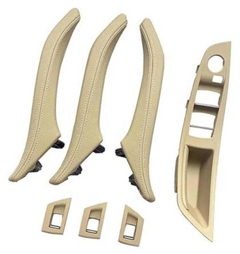 Pizgear Auto Innentürgriff Auto Links rechts Innentür Armlehnengriff Baugruppe, for, 5er F10 F11 F18 520i 523i 525i 528i 535i 2010-2017 RHD Auto-Innentürgriff(Black RHD Beige) von Pizgear