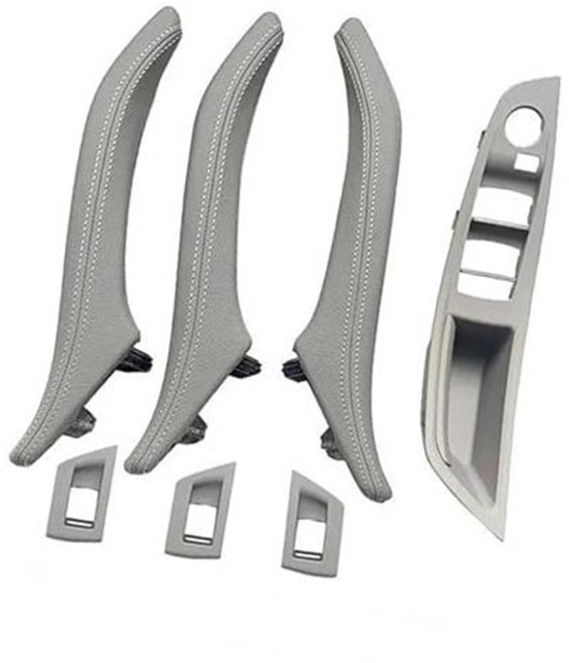 Pizgear Auto Innentürgriff Auto Links rechts Innentür Armlehnengriff Baugruppe, for, 5er F10 F11 F18 520i 523i 525i 528i 535i 2010-2017 RHD Auto-Innentürgriff(Black RHD Gray) von Pizgear