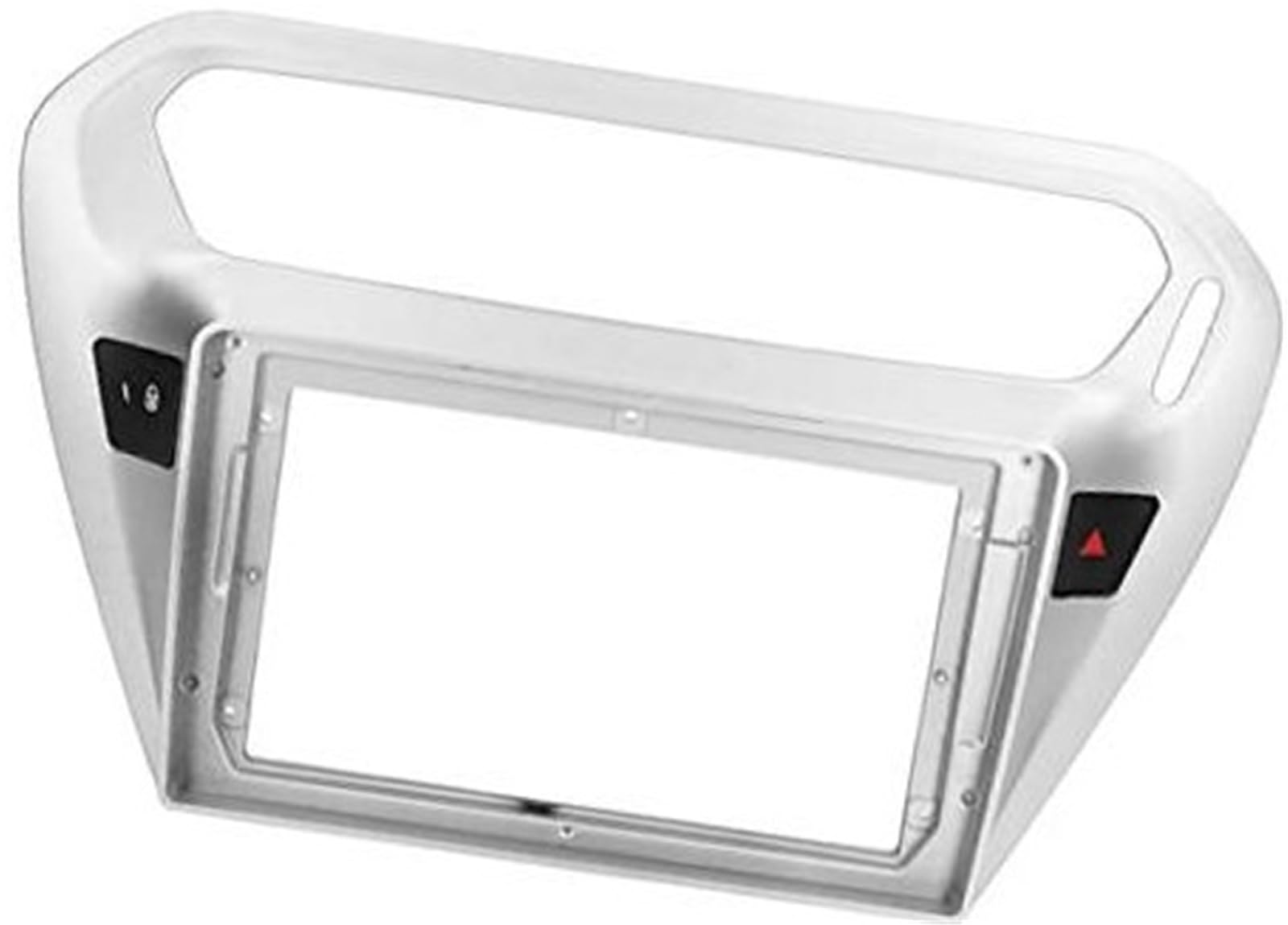 Pizgear Autoradio-Radioblende, 2-DIN-Autoradio-Rahmen, Radioblende, Armaturenbrett-Panel, Navigationspanel, Rahmen, Armaturenbrett-Halterung, for Elysee 2014-2018 Autoradio-Armaturenbrett Pizgear Autoradio-Radioblende, 2-DIN-Autoradio-Rahmen, Radioblende, Armaturenbrett-Panel, Navigationspanel, Rahmen, Armaturenbrett-Halterung, for Elysee 2014-2018 Autoradio-Armaturenbrett von Pizgear
