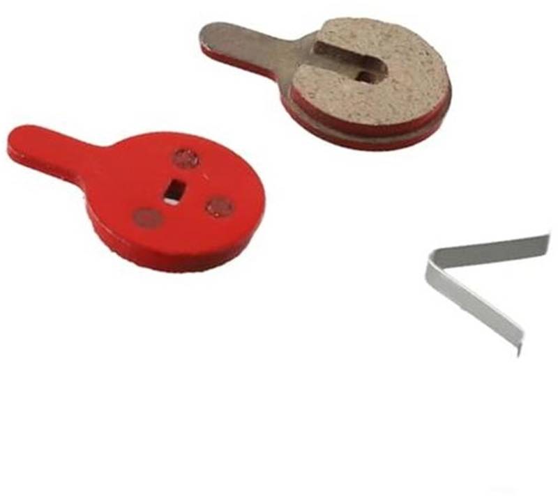 Pizgear Bremsbelagsatz, for Kugoo, G2 Pro Elektroroller Ideal, zur Verwendung mit, for BOLI BB8 NOVELA YINXING, for BOLIDS Mit geringem Geräuschbetrieb Scooter-Bremsbeläge von Pizgear