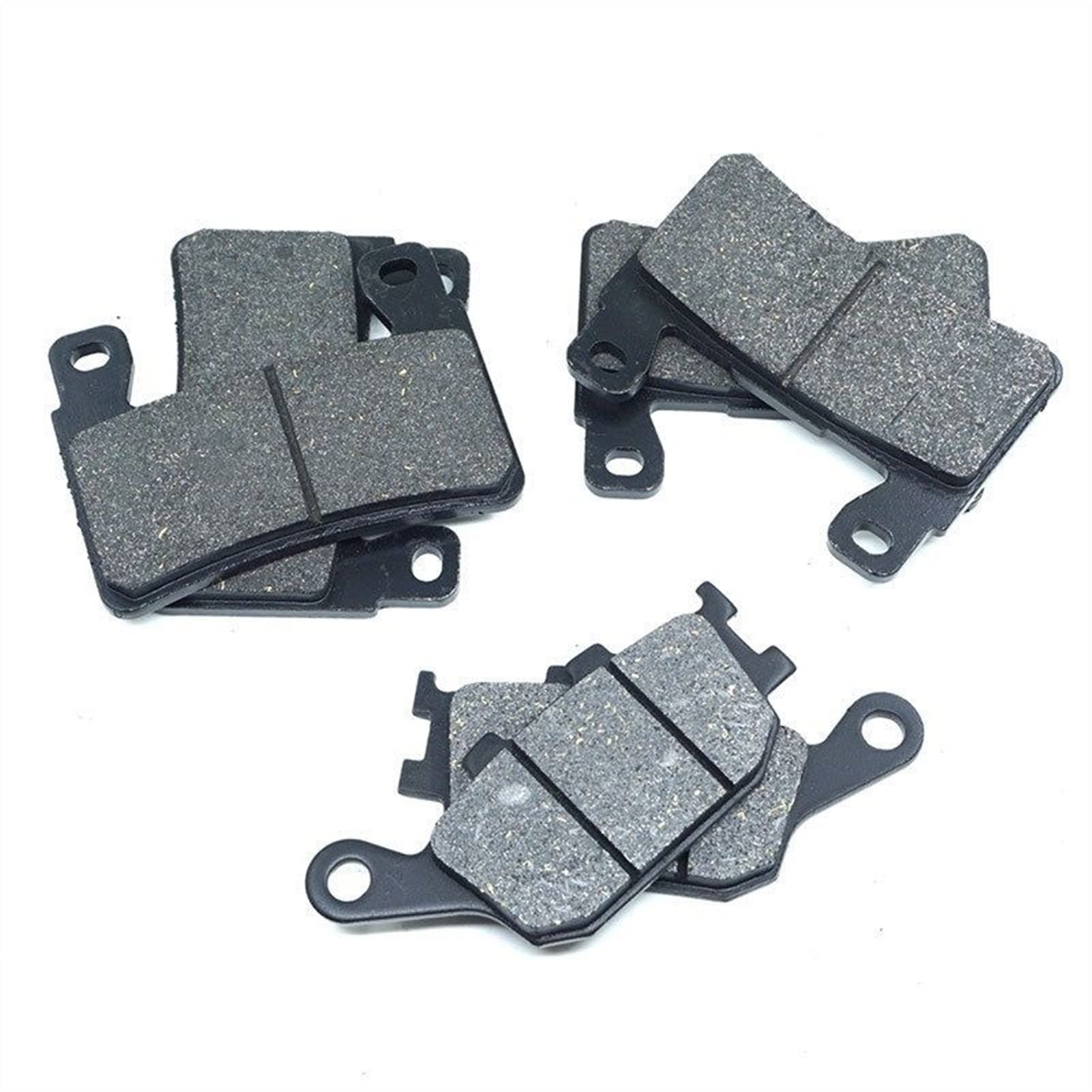 Pizgear Bremsbelagsatz vorn und hinten, for CB400 CB 400 Super Four 2004-2018 CB400A ABS 2018 CB400AD ABS E-Paket 2014-2015 Motorrad-Bremsbeläge(Front and Rear) von Pizgear