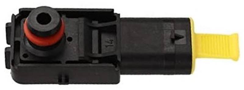 Pizgear Bremskraftverstärker Drucksensor 5Q0906207A Sensitiv Kompakt Starke Leistung Schwarz, for B9 Avant 8W5 Auto-Bremsdrucksensor von Pizgear