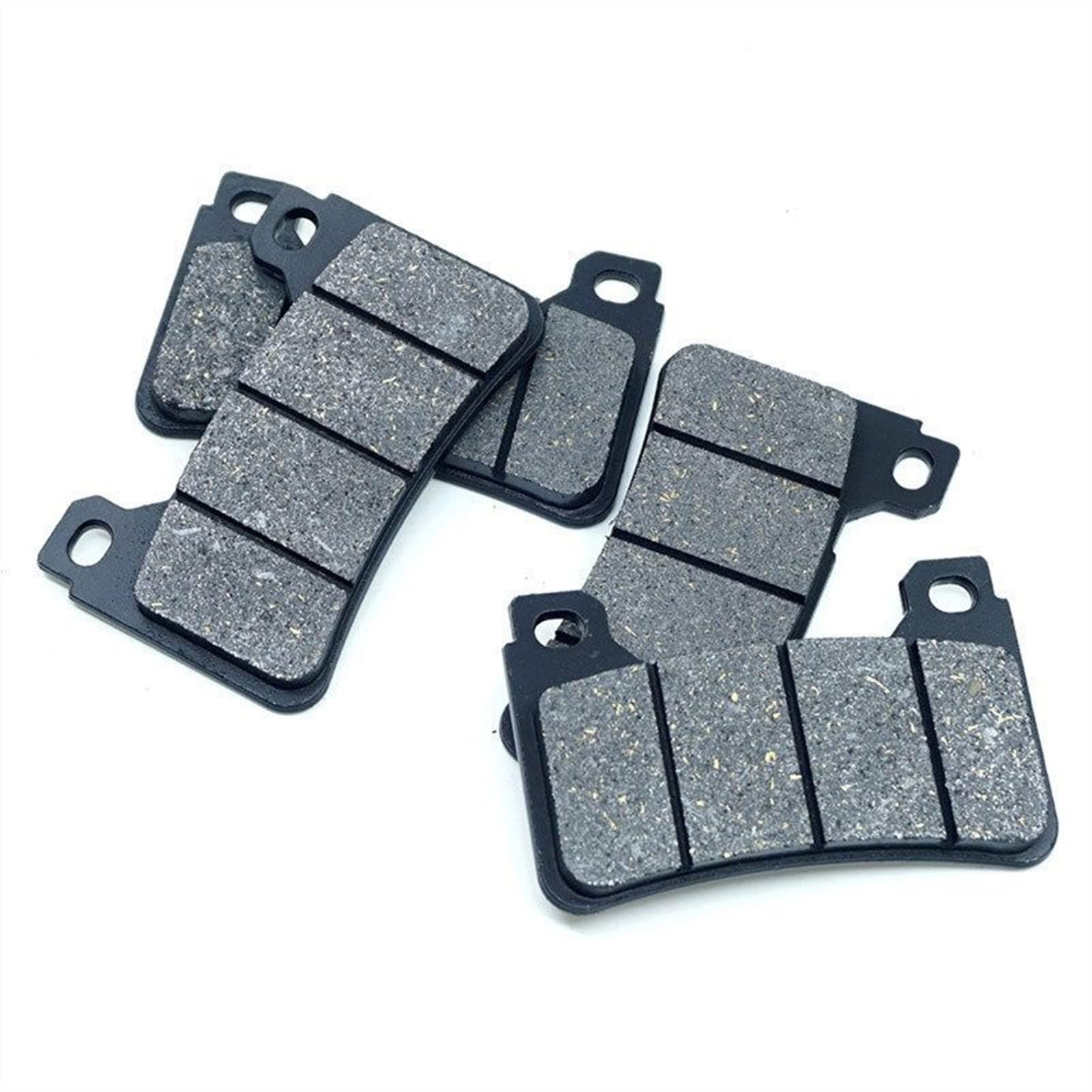 Pizgear Bremsscheibenbeläge vorne und hinten, Satz, for CB 400 CB400SF Super Four E-Paket CB400AD 2016 2017 Kit CB400 Motorrad-Bremsbeläge(2 Front Brake Pads) von Pizgear