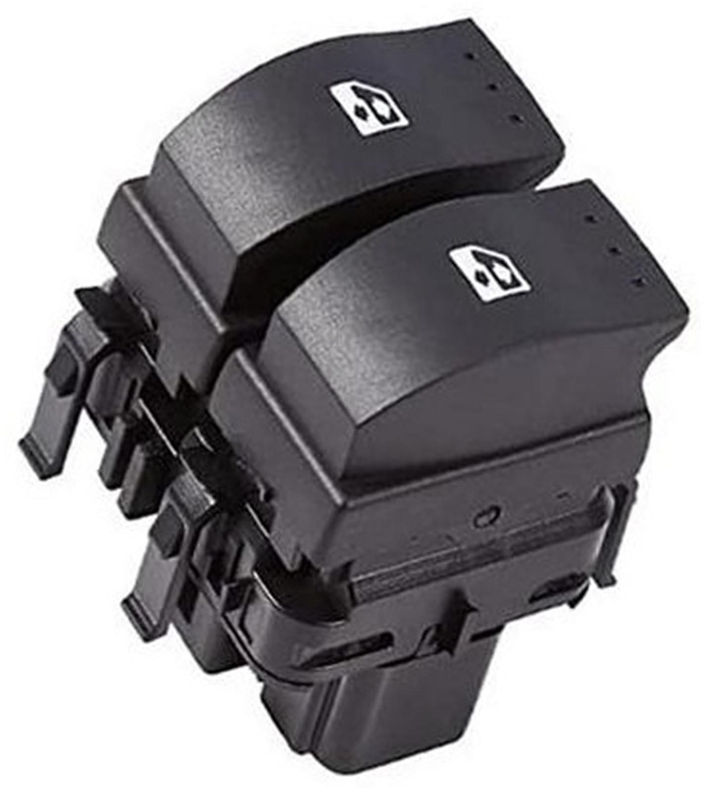 Pizgear Elektrische Fensterheber-Steuertaste, Schalter, Antriebsseite, elektrischer Hauptfensterheber-Steuerschalter, Knopf for Clio II 2 8200 060 045, Fenstersteuerschalter, Autofenster-Steuerschalte von Pizgear