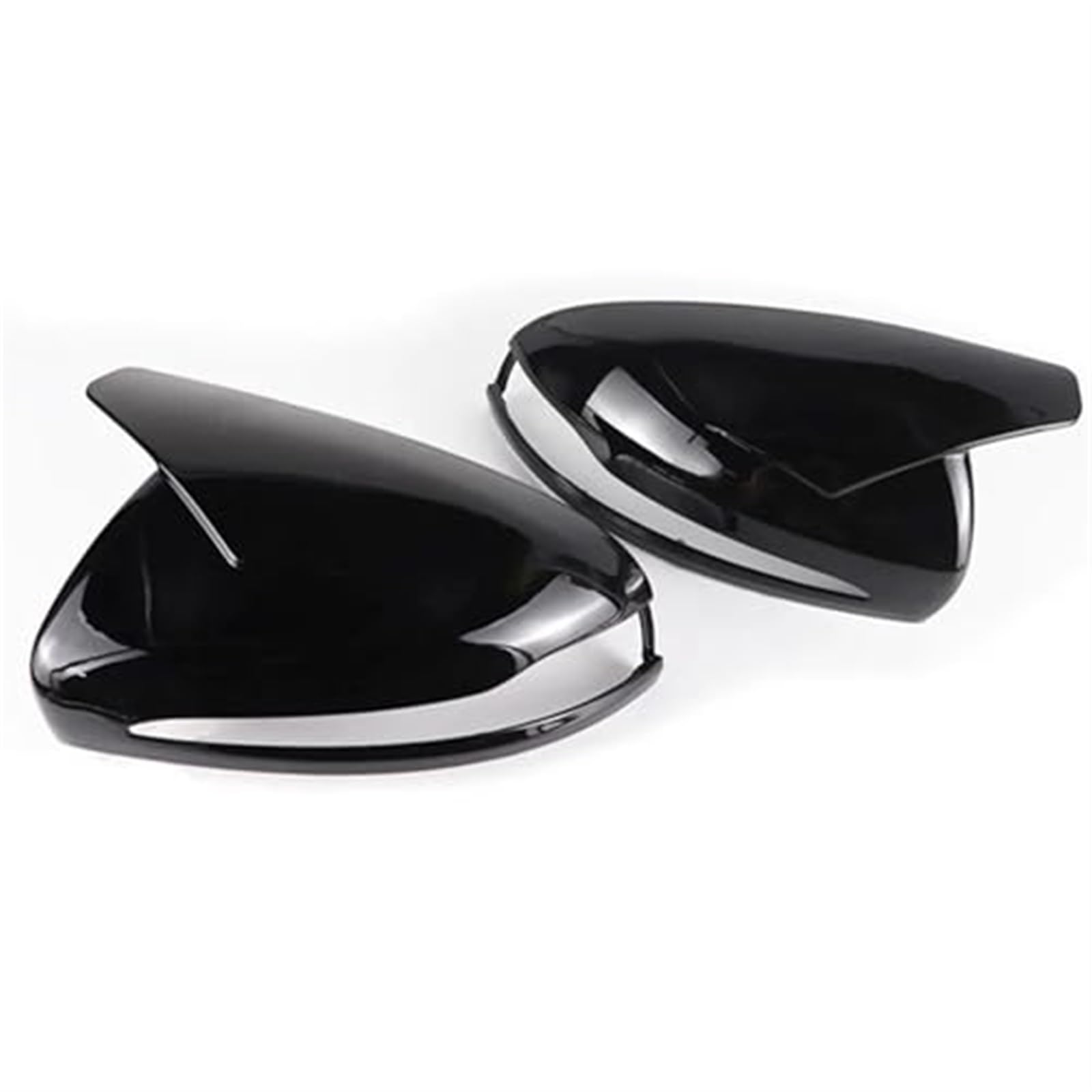 Pizgear Ersatz-Seitenspiegel-Abdeckkappen in Carbonschwarz, LHD, for, for, C GLC SE-Klasse W205 X253 W222 W213 W238, Ersatzteile for Außenspiegel Auto-Außenspiegelabdeckung(Black-2) von Pizgear