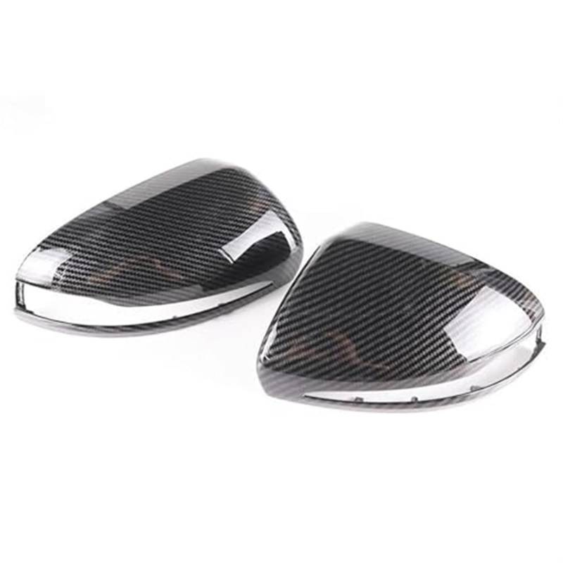 Pizgear Ersatz-Seitenspiegel-Abdeckkappen in Carbonschwarz, LHD, for, for, C GLC SE-Klasse W205 X253 W222 W213 W238, Ersatzteile for Außenspiegel Auto-Außenspiegelabdeckung(Black Carbon Pattern-1) von Pizgear