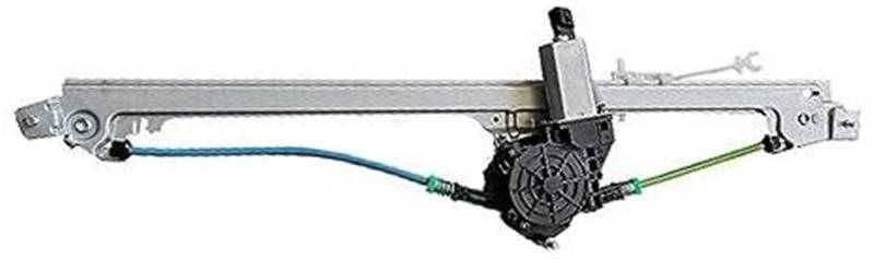 Pizgear Fensterheber for Beifahrertür mit 2-poligem Motor 7700311821, for Trafic 2001, vorne rechts Autofensterheber von Pizgear