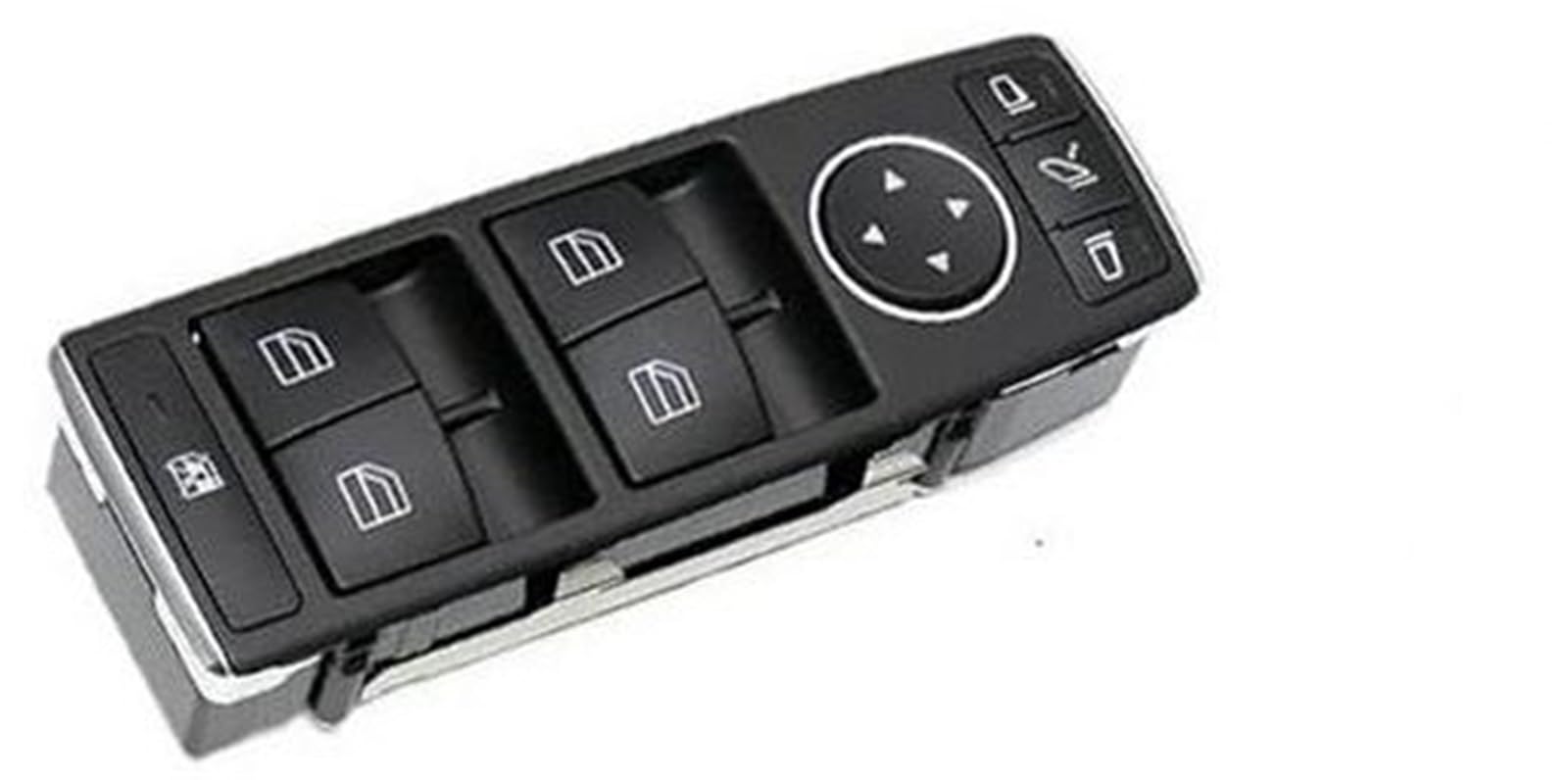 Pizgear Fensterschalter, for, AB-Klasse, Auto-Fensterheber-Tastenschalter-Konsolenabdeckung, for, W176 W246 Fenstersteuerschalter 1669054300 Autofensterschalterknopf(Black Model B) von Pizgear