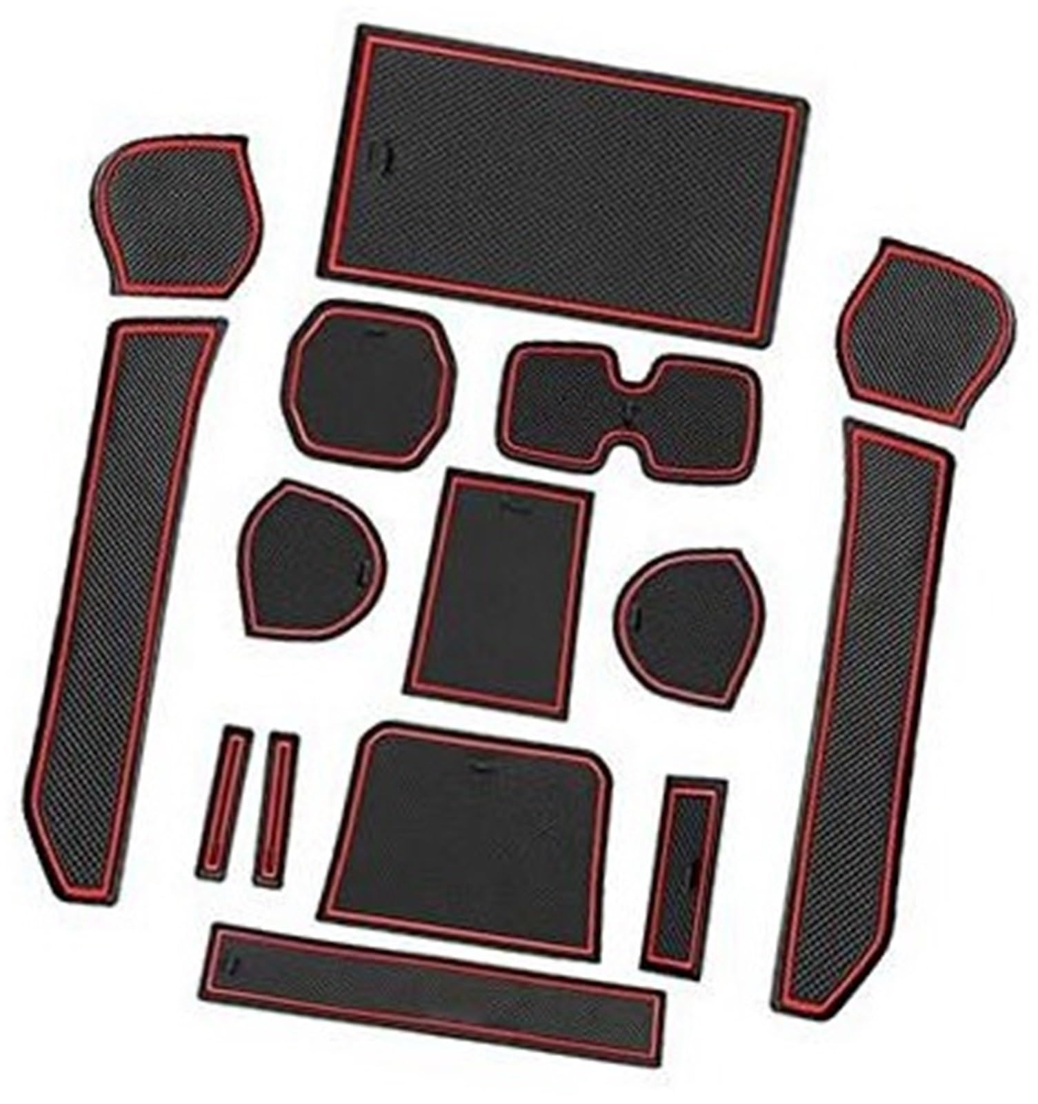 Pizgear For Suzu-ki Ignis 2017-2022 Auto-Gummimatten, Auto-Türschlitzmatte, Auto-Armlehne, Getränkehaltermatte, Mittelkonsole, rutschfeste Matte, Ignis-Autozubehör, Gummimatte, 15 Stück/Packung Anti-R Pizgear For Suzu-ki Ignis 2017-2022 Auto-Gummimatten, Auto-Türschlitzmatte, Auto-Armlehne, Getränkehaltermatte, Mittelkonsole, rutschfeste Matte, Ignis-Autozubehör, Gummimatte, 15 Stück/Packung Anti-R von Pizgear