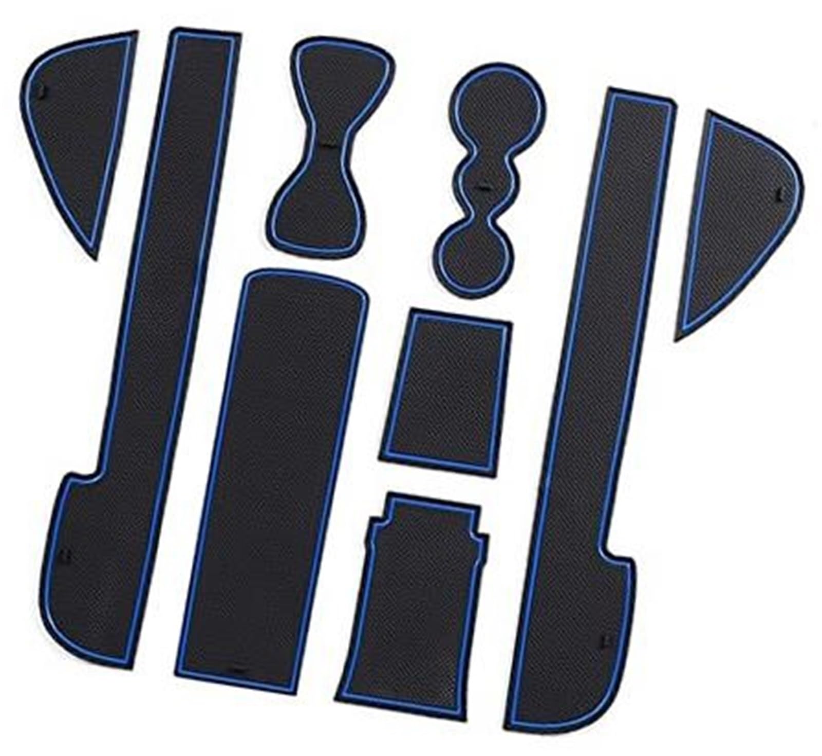 Pizgear For VW, ID.3 ID3 2020-2022 Gummimatten, Antirutschmatten Mittelkonsole Anti-Rutsch Becher Getränkehalter Gummimatte Armlehne Ablagepolster Türschlitze Autoinnenausstattung Anti-Rutsch-Matte fü Pizgear For VW, ID.3 ID3 2020-2022 Gummimatten, Antirutschmatten Mittelkonsole Anti-Rutsch Becher Getränkehalter Gummimatte Armlehne Ablagepolster Türschlitze Autoinnenausstattung Anti-Rutsch-Matte fü von Pizgear