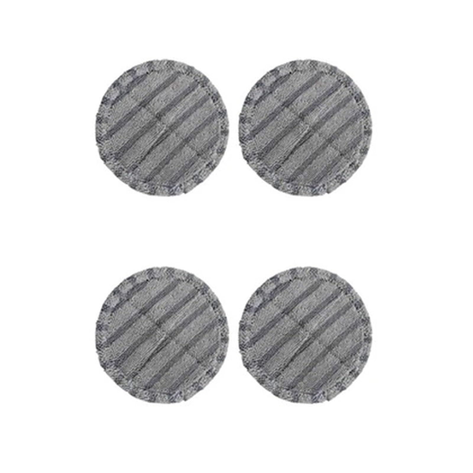 Pizgear Gestreifte Wischtücher, for Dyson, for V7 V8 V10 V11 Staubsauger, nass-trocken, elektrisch, motorisierte Bodenbürste, Wischpad, Ersatzteile Roboter-Staubsauger-Wischpad(4pcs) von Pizgear