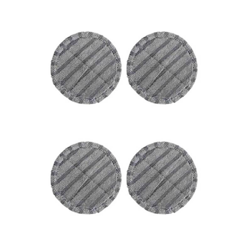 Pizgear Gestreifte Wischtücher, for Dyson, for V7 V8 V10 V11 Staubsauger, nass-trocken, elektrisch, motorisierte Bodenbürste, Wischpad, Ersatzteile Roboter-Staubsauger-Wischpad(4pcs) von Pizgear