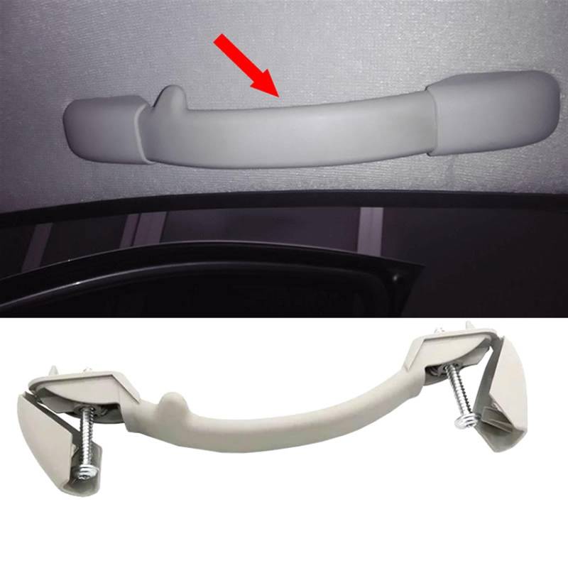 Pizgear Graue Auto-Innenraum-Dachgriff-Armlehne, for Peugeot 206 207 301 307, for Citroen C2 C-Elysee C3, 96707885DS Autozubehör Haltegriff für Autodach von Pizgear