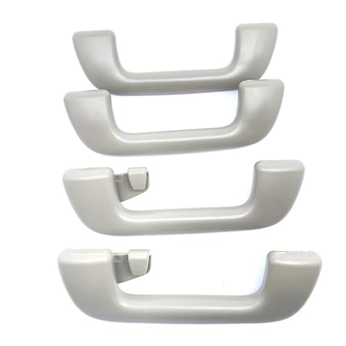 Pizgear Haltegriff for Autodach, grau, mit Haken, universell, for Toyota, for Corolla, for Rav4, for Yaris Vios OEM: 74610–52020 Haltegriff für Autodach(4pcs Light Color) von Pizgear