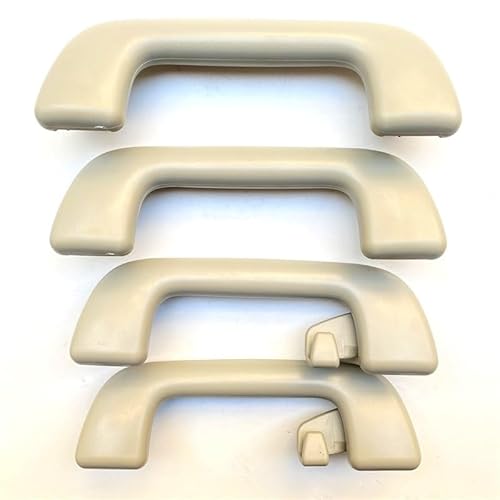 Pizgear Haltegriff for Autodach, grau, mit Haken, universell, for Toyota, for Corolla, for Rav4, for Yaris Vios OEM: 74610–52020 Haltegriff für Autodach(A Set of 4pcs beige) von Pizgear