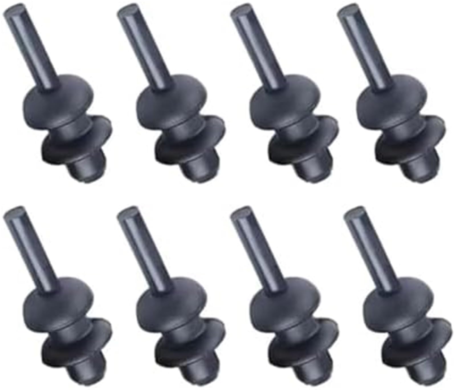Pizgear Heckklappengurt, for Peugeot, 208 I II 205 206 306 2012 2022 2023 Heckklappen-Kofferraum-Kofferraum-Kofferraum-Kabelgurt-Saitenclip-Befestigungshakenhalterung 699218 (2 Stück) Kofferraumhaken( von Pizgear