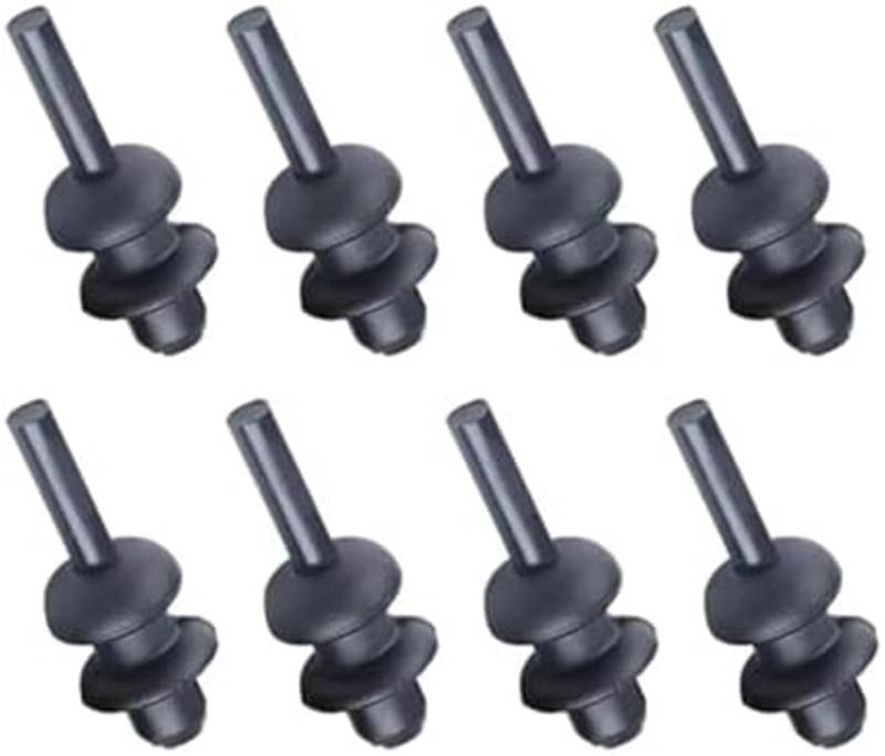 Pizgear Heckklappengurt, for Peugeot, 208 I II 205 206 306 2012 2022 2023 Heckklappen-Kofferraum-Kofferraum-Kofferraum-Kabelgurt-Saitenclip-Befestigungshakenhalterung 699218 (2 Stück) Kofferraumhaken( von Pizgear