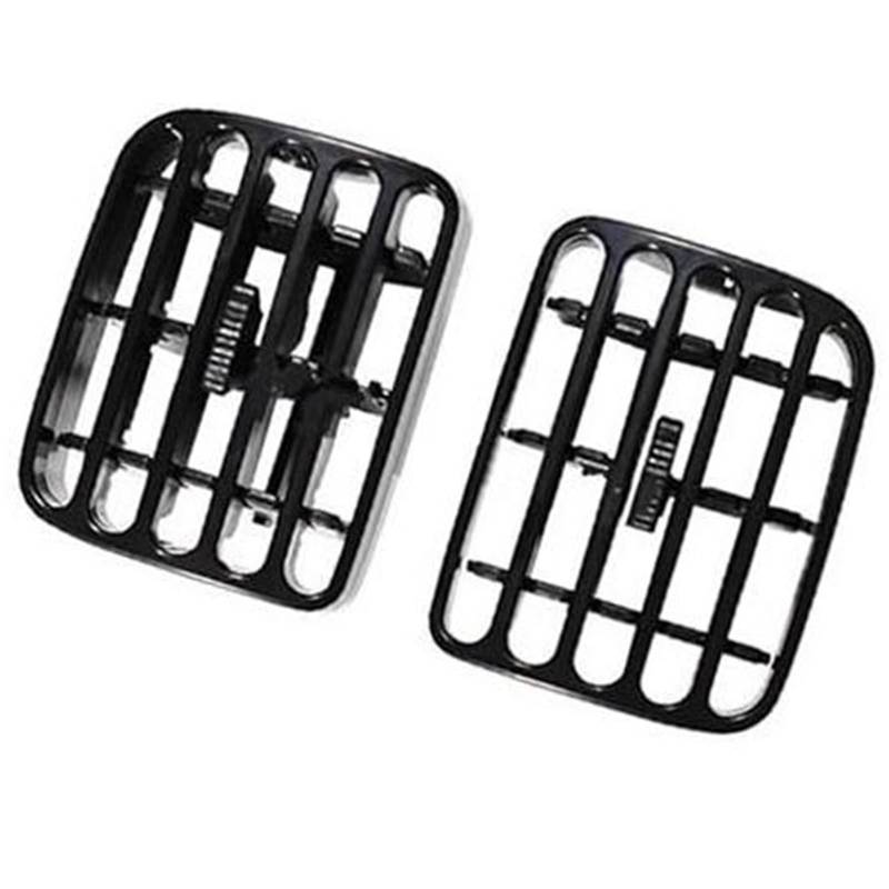 Pizgear Klimaanlagenauslass for Thalia I/für Clio for MK2 1998–2006 7702258279 7702258375 7702258280 1 Paar Klimaanlagen-Entlüftungsrahmen Auto-Armaturenbrett-Grill Lüftungsauslass für Autoklimaanlage von Pizgear