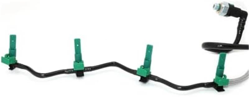 Pizgear Kraftstoff-Rücklaufleckrohr FWD, for Ford, Transit Relay, for Peugeot, Boxer 6C1Q-9K022-AG 9660645280 1574.L4 1473393 Auto-Kraftstoff-Rücklaufrohr Auto-Ölrücklaufschlauch von Pizgear