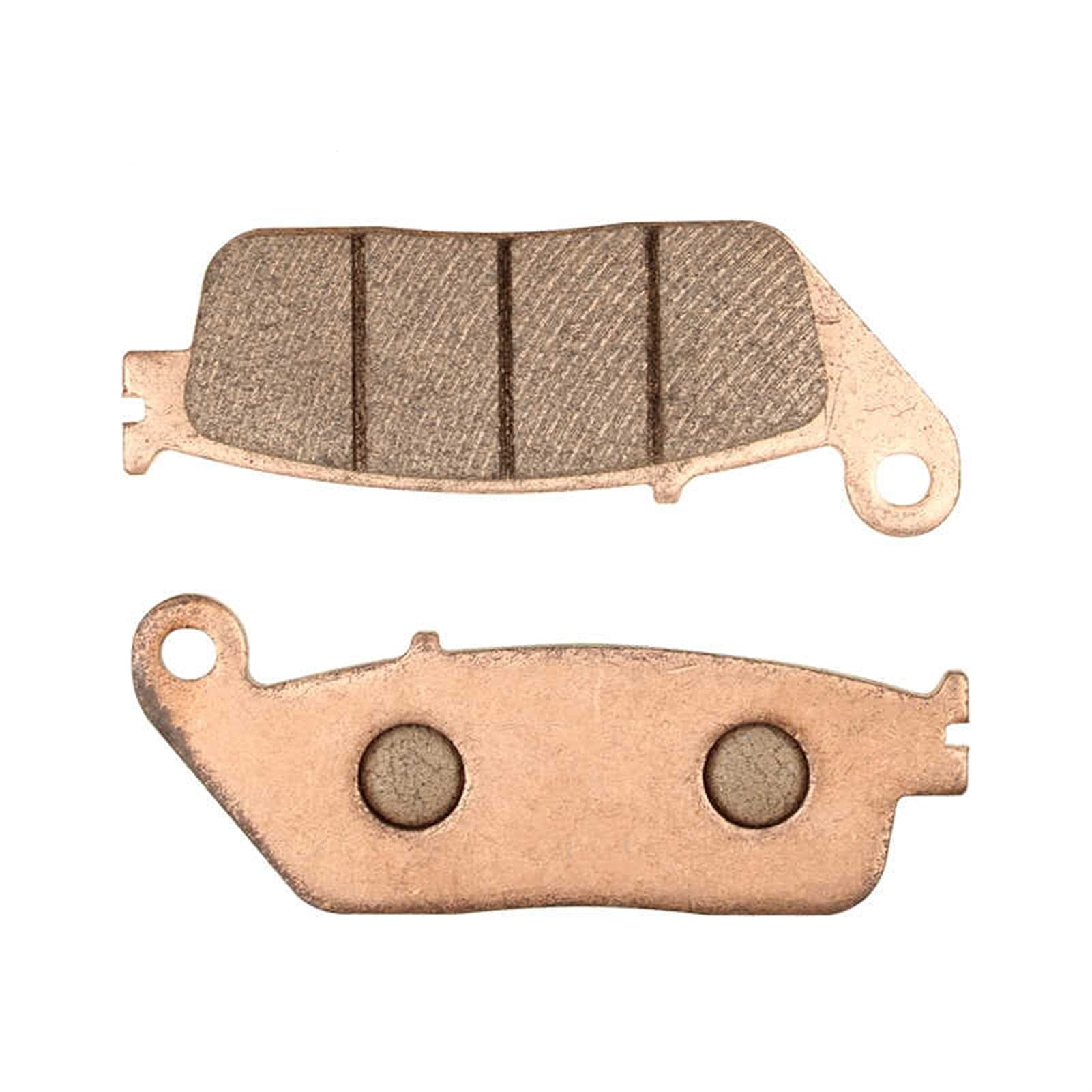 Pizgear Motorrad-Bremsbeläge vorn und hinten, for CBR750 CBR 750 RC27 1988 VFR750 VFR750F VFR 750 1988-1997 CBR1000 CBR1000F CBR 1000 1989-1992 Motorrad-Bremsbeläge(Front) von Pizgear