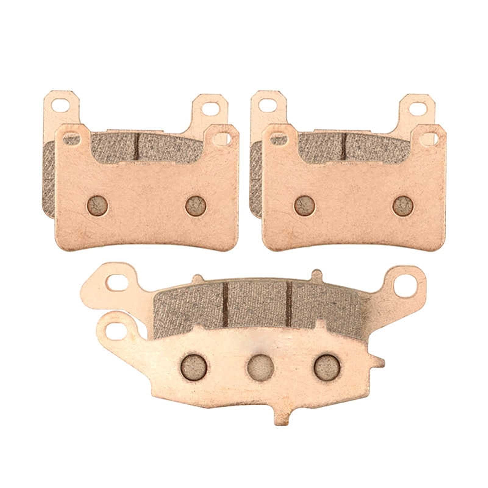 Pizgear Motorrad-Bremsbeläge vorn und hinten, for VZR1800 KRZ Boulevard 2006-2014 M109R R2 VZR 1800 R Intruder 2006-2013 Motorrad-Bremsbeläge(Front and Rear) von Pizgear