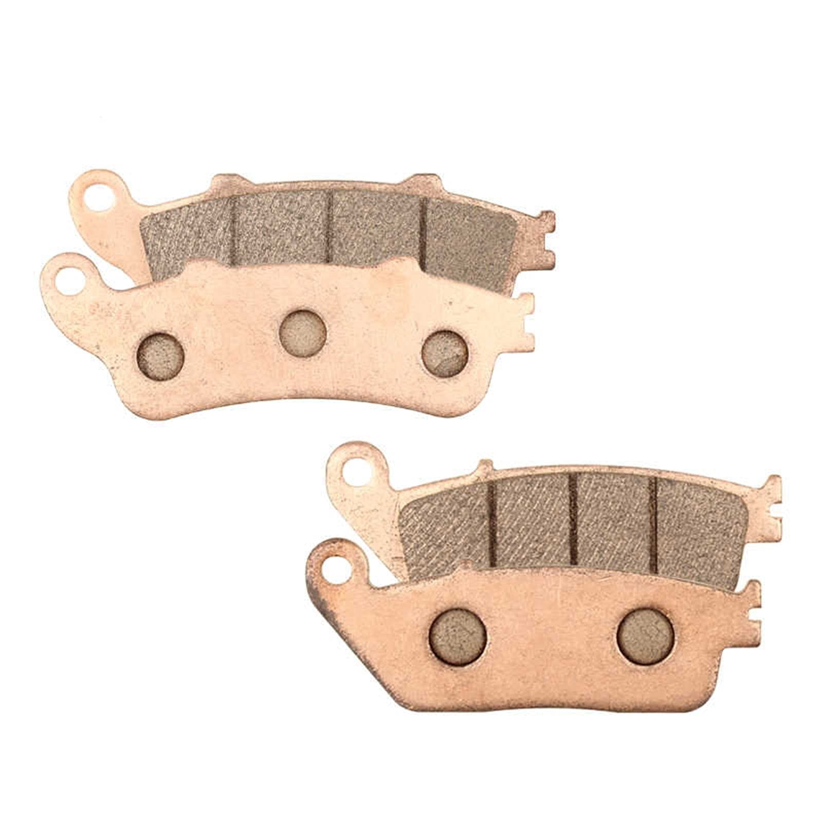 Pizgear Motorrad-Bremsbeläge vorn und hinten aus Kupfer, for FJS 400 Silverwing FJS400 2006-2008 A9 D9 2009 FJS 600 FJS600 2001-2009 Motorrad-Bremsbeläge(Front and Rear) von Pizgear
