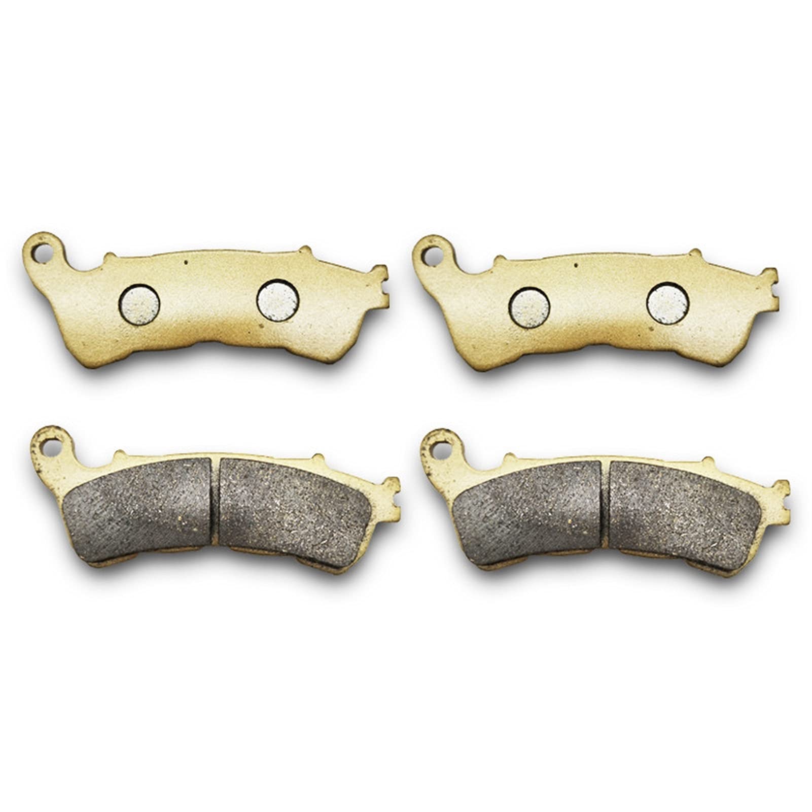 Pizgear Motorrad-Bremsbeläge vorne, for VFR 800 A Interceptor ABS 2006-2012 XL 1000 Varadero 2010-2011-2012-2013-2014-2015 Motorrad-Bremsbeläge(2 Pairs) von Pizgear