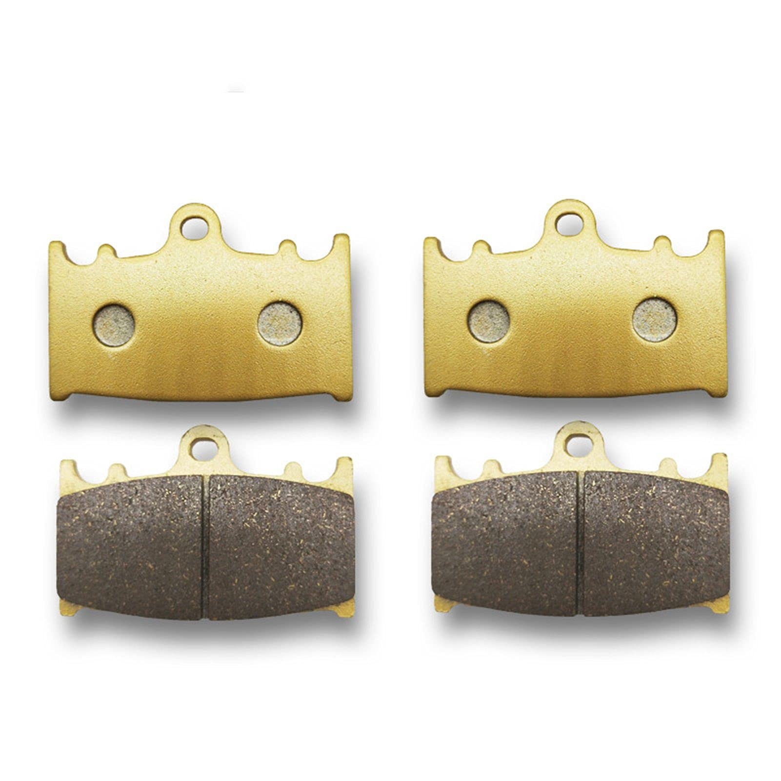 Pizgear Motorrad-Bremsbeläge vorne und hinten, for GSR400 GSR 400 K6 2006 GSR600 GSR 600 K6 K7 K8 2006 2007 2008 2009 2010 Motorrad-Bremsbeläge(2 Pairs Front) von Pizgear